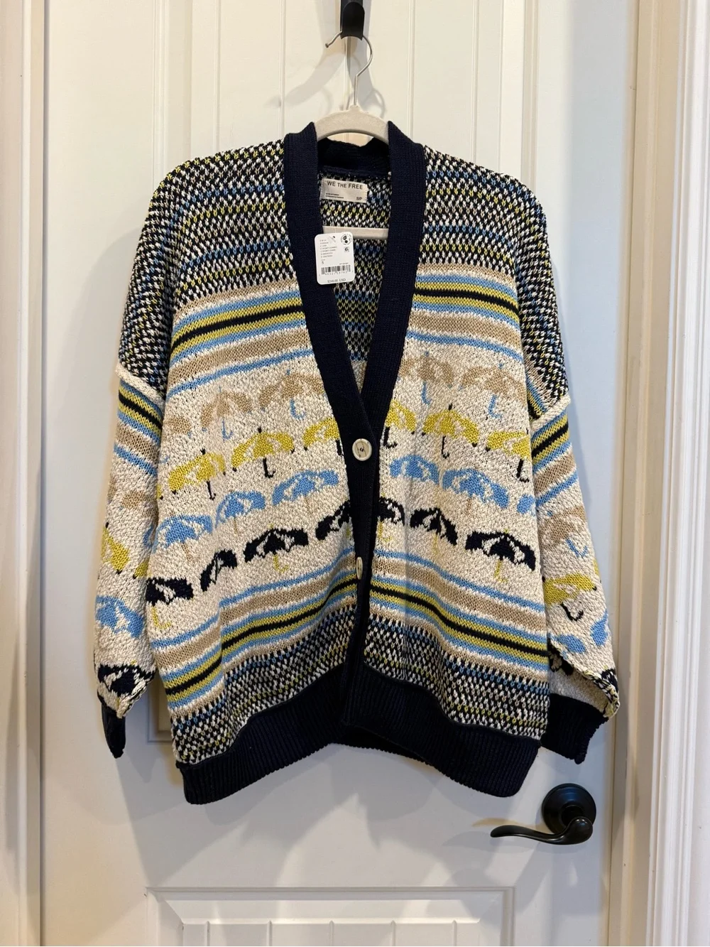 Free People Umbrella Day Cardigan